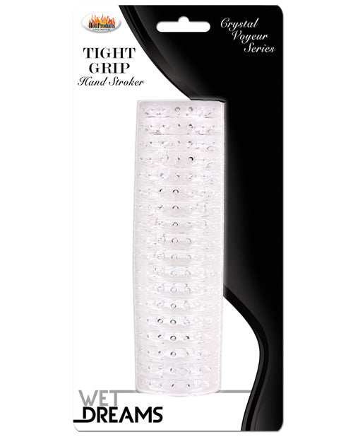 Wet Dreams Stroker Sleeve Clear See-Through Ultra Soft Silicone for Intense Visual Stimulation