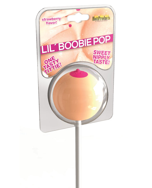 Hott Products Boobie Pop Candy strawberry flavor novelty lollipop for bachelorette party favor