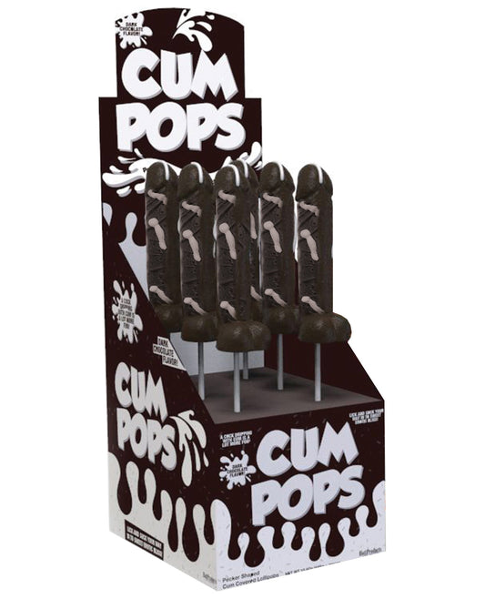Hott Products novelty lollipop dark chocolate flavor playful design for adult party favors