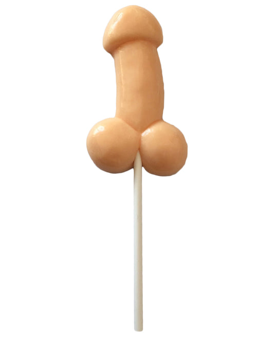 Butterscotch Butter Balls Pecker Pop Novelty Candy Lollipop
