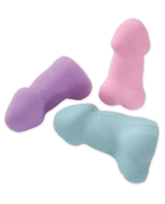 Aromatherapy Scented Pecker Bath Bombs – Variety 3 Pack for Relaxation