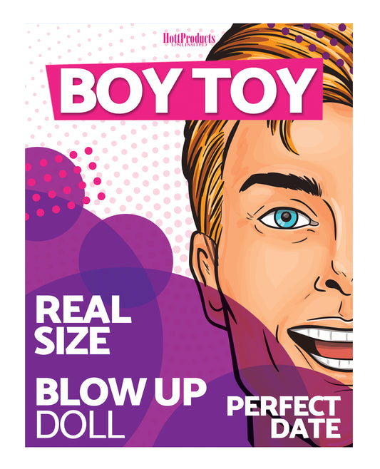 Hott Products Boy Toy Sex Doll Inflatable with Two Pleasure Holes for Versatile Use and Party Entertainment