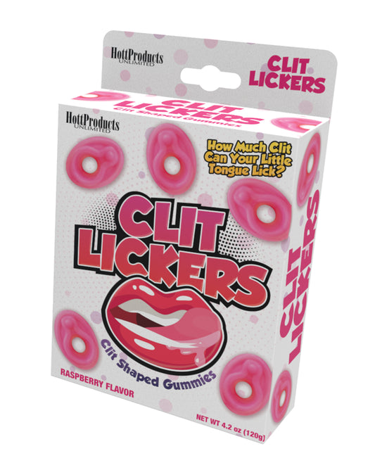 Hott Products clit shaped gummies strawberry flavor novelty bachelorette candy for fun party favors