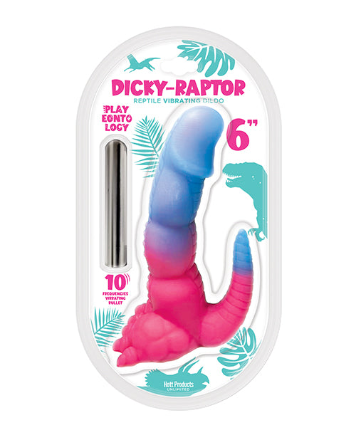 Playeontology Vibrator Dinosaur-Inspired Powerful Vibrations Body-Safe Silicone for Couples Pleasure