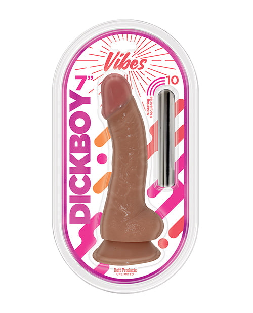 Dickboy Stimulators Vibrating Dildo Rechargeable Multi-Speed Bullet for Intense Stimulation and Realistic Pleasure