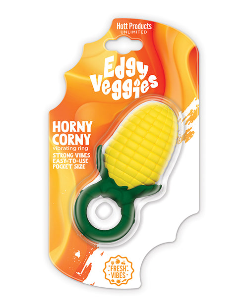 Edgy Veggies Corn Holder Vibe Ring with Multi-Speed Settings