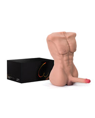 Atlas Male Torso Sex Doll Displayed in Use