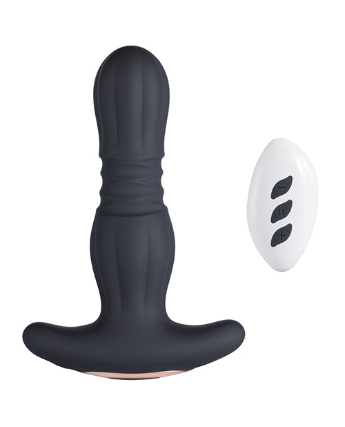 Honey Play Box Anal Plug Thrusting Motor Remote Control Waterproof Design for Intense Anal Stimulation