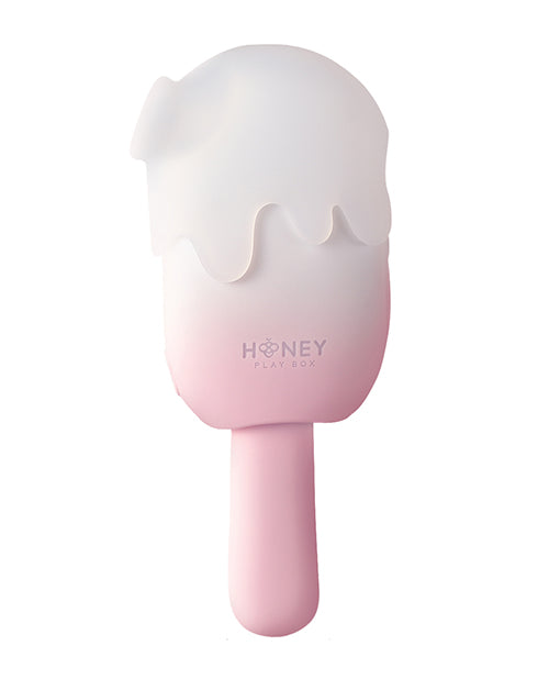 Honey Play Box Stimulator Cream Pop with Sucking and Vibrating Features for Intense Clitoral Stimulation