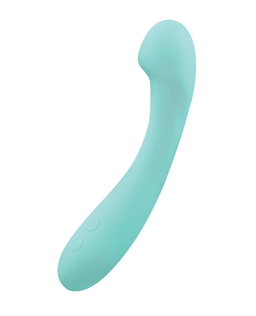 Honey Play Box Vibrator Mint Green G-Spot Curved Design 7 Patterns for Targeted Stimulation