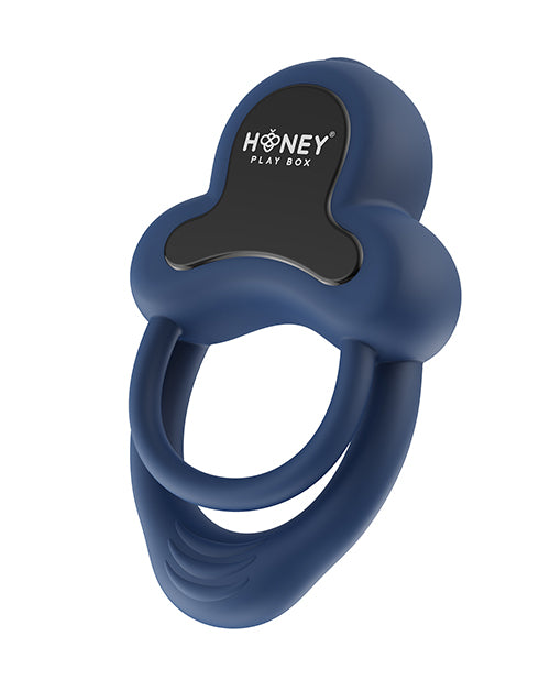 Honey Play Box Vibrating Cock Ring Dual Support App Controlled Clitoral Stimulator for Enhanced Intimacy