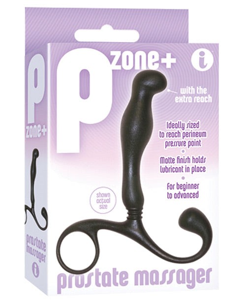 The 9s Anal Product Ergonomic Handle Angled Tip Prostate Massager for Targeted Stimulation