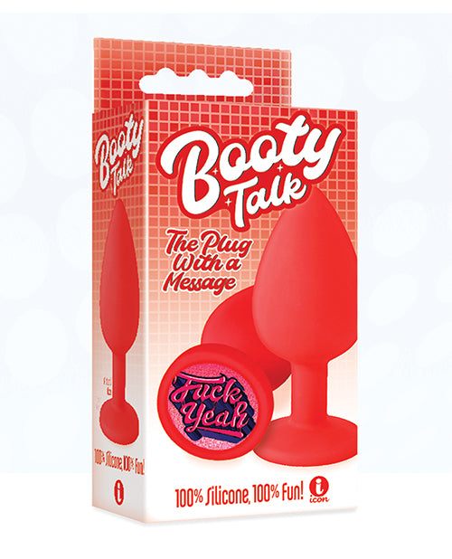 The 9s Anal Plug Red Silicone Playful Base Design Body-Safe for Comfortable Intimate Play
