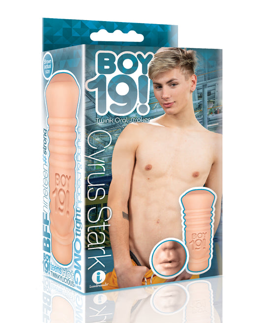 Boy 19! Dolls & Masturbators Ergonomic Cyrus Stark Oral Texture for Realistic Solo Pleasure