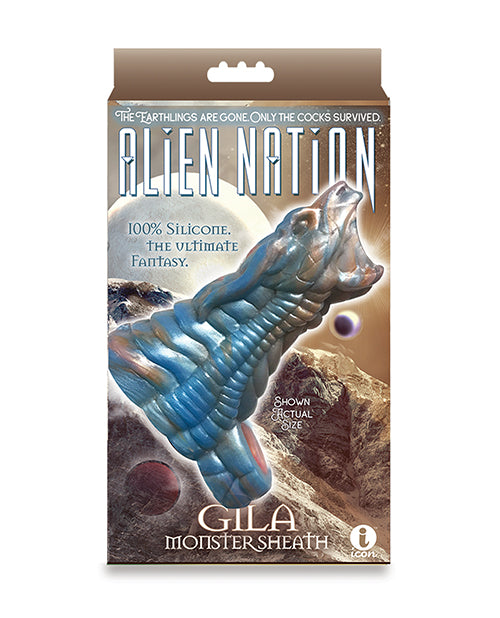 Alien Nation Penis Sheath ergonomic design Gila mutant-inspired loop for pleasure and secure enhancement