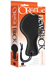 The 9s spanking paddle ergonomic handle smooth surface for impact play and BDSM discipline