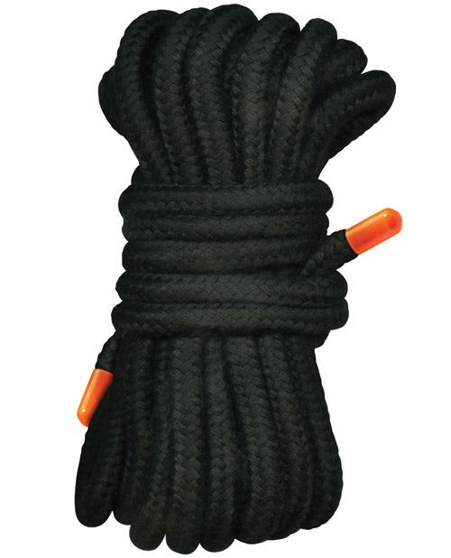 Orange Tie Me Up Bondage Rope with Orange Plastic Tips