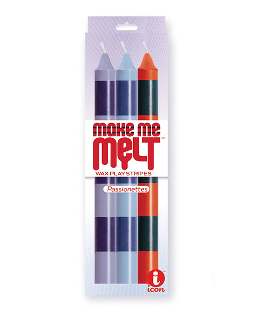 The 9s Setting The Mood Wax-Play Candles Pack Vibrant Colors Gentle Warm Drip for Sensual Play