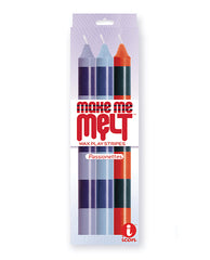 The 9s Setting The Mood Wax-Play Candles Pack Vibrant Colors Gentle Warm Drip for Sensual Play