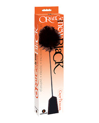 The 9s Bondage Crop and Feather Tickler Dual-Ended Design for Sensual Impact and Teasing Play