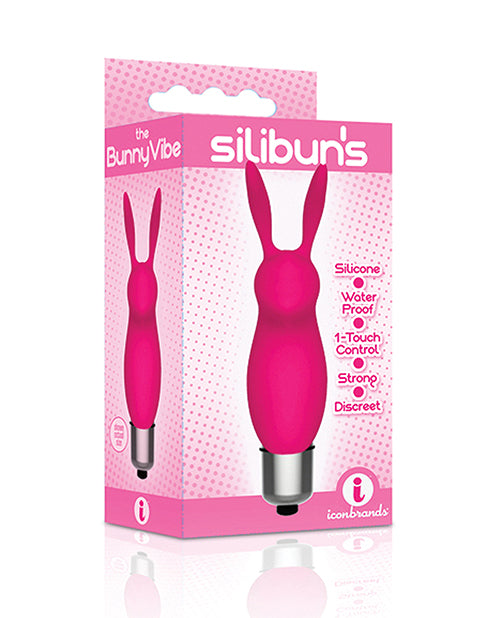 The 9s Stimulator Pink Bunny Bullet Vibrator with Silicone Cover Waterproof for Discreet Stimulation