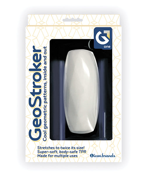 GeoStroker Stroker Ultra-Soft TPR Diamond-Plate Exterior Textured Interior for Realistic Sensation
