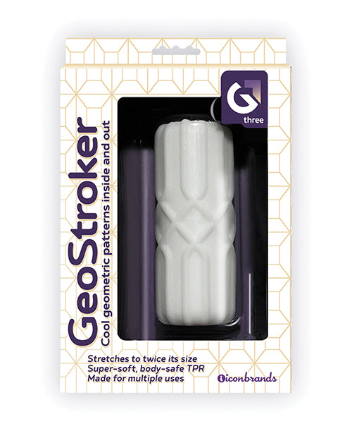 GeoStroker Stroker Ultra-Soft TPR Geometric Texture for Solo Stimulation and Enhanced Pleasure