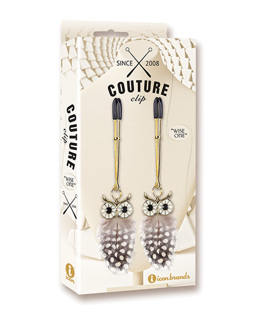 Couture Clips Luxury Nipple Clamps Adjustable Buckle Lightweight Metal for Discreet Wear in Sensual Restraint Play