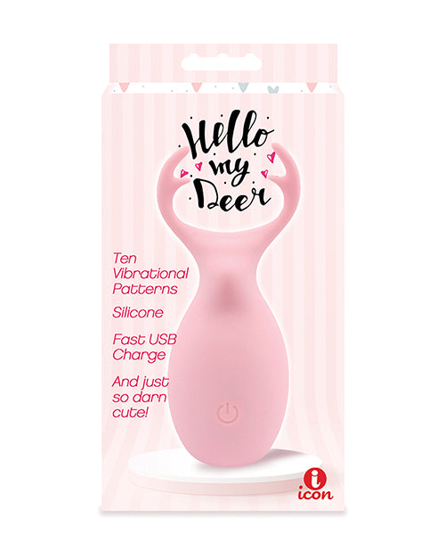 Buzzy Buddy Vibrator Pink 10-Mode Clitoral Stimulator Whisper Quiet for Targeted Stimulation