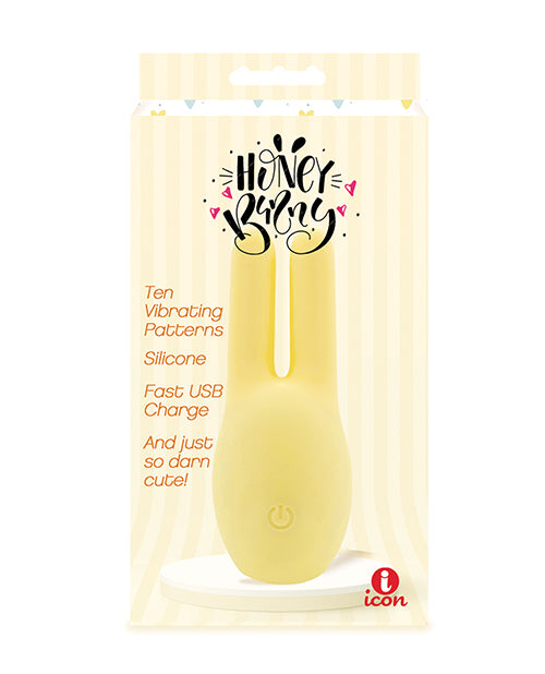 Buzzy Buddy Vibrator Yellow 10 Vibration Patterns USB Rechargeable for Clitoral Stimulation