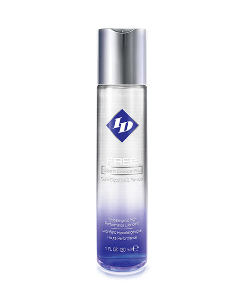 ID FREE Water Based Lubricant hypoallergenic gentle formula non-staining safe for sensitive skin intimate use