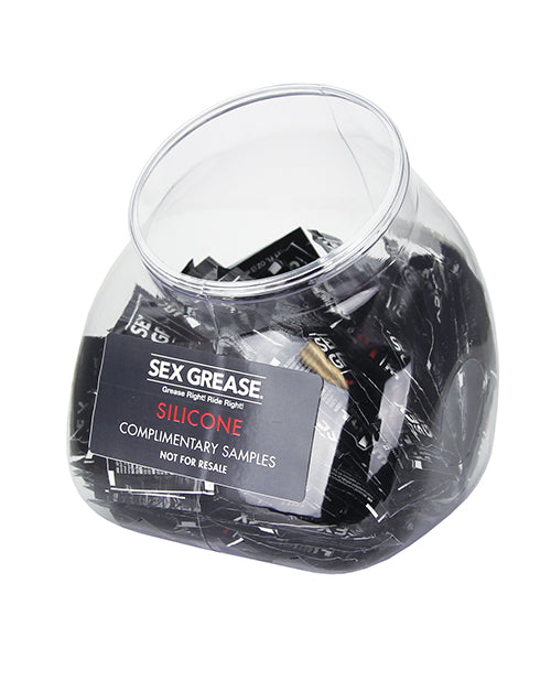 Sex Grease Silicone Lubricant Display ultra-long lasting waterproof formula for intimate comfort