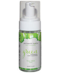 Intimate Earth Toy Cleaner with Foaming Action and Natural Tea Tree Oil for Safe Intimate Hygiene