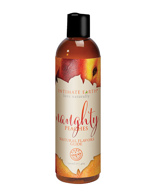 Intimate Earth Massage Product Natural Nectarine Scent Organic Stevia for Sensual Relaxation