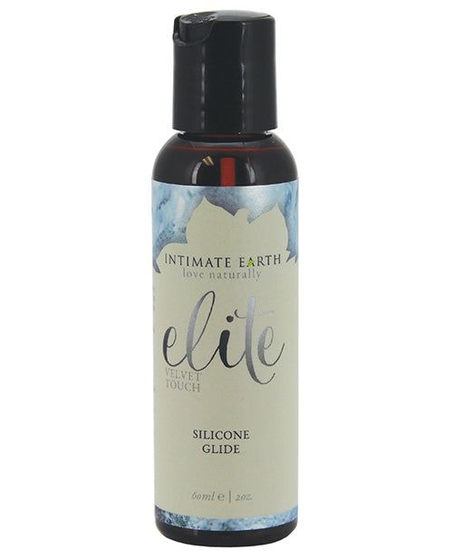 Intimate Earth Lubricant Silicone Glide with Shiitake Extract and Vitamin E for Intimate Massage and Nourishing Moisture