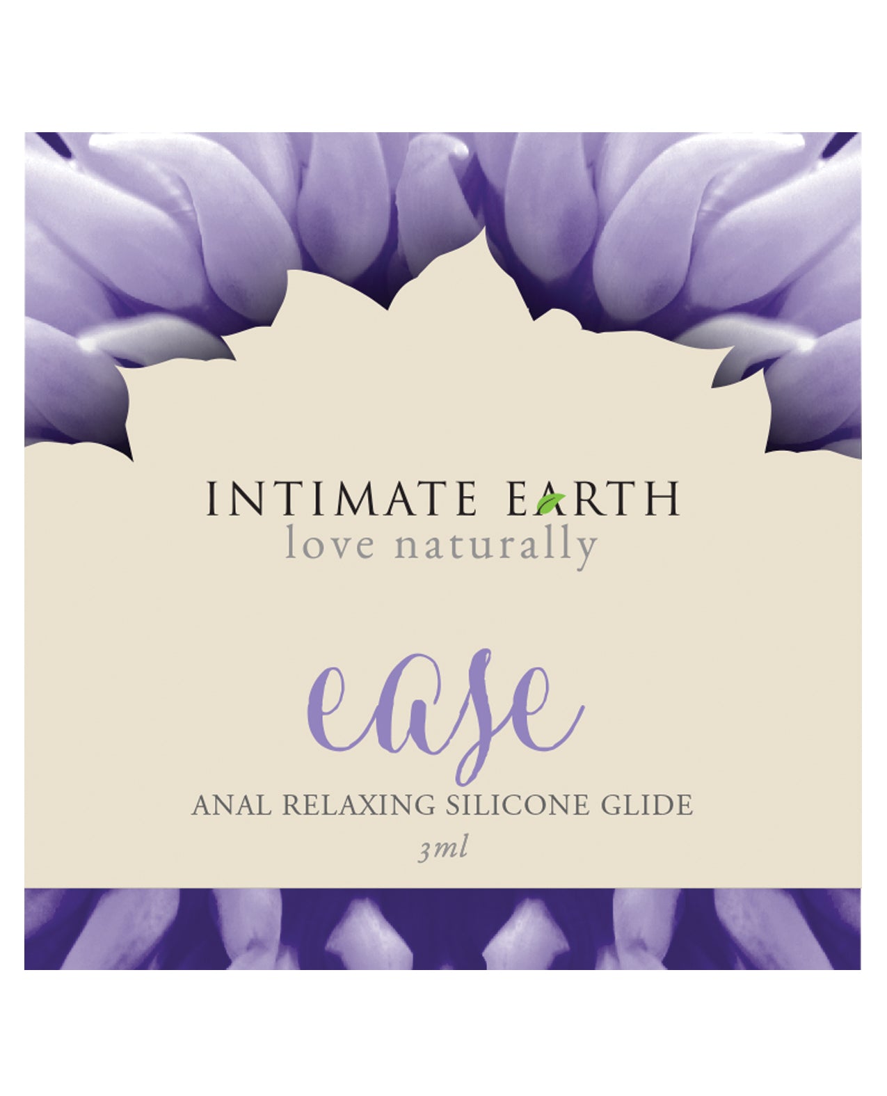 Intimate Earth Lubricant Bisabolol Silicone Anti-Inflammatory Chamomile Extract for Relaxing Anal Comfort