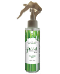 Intimate Earth Toy Cleaner Spray with Green Tea Tree Oil and Lavender Oil for Gentle Hygiene