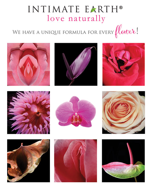 Intimate Earth Poster with Vibrant Floral Design and 16x20 Size for Promotional Display