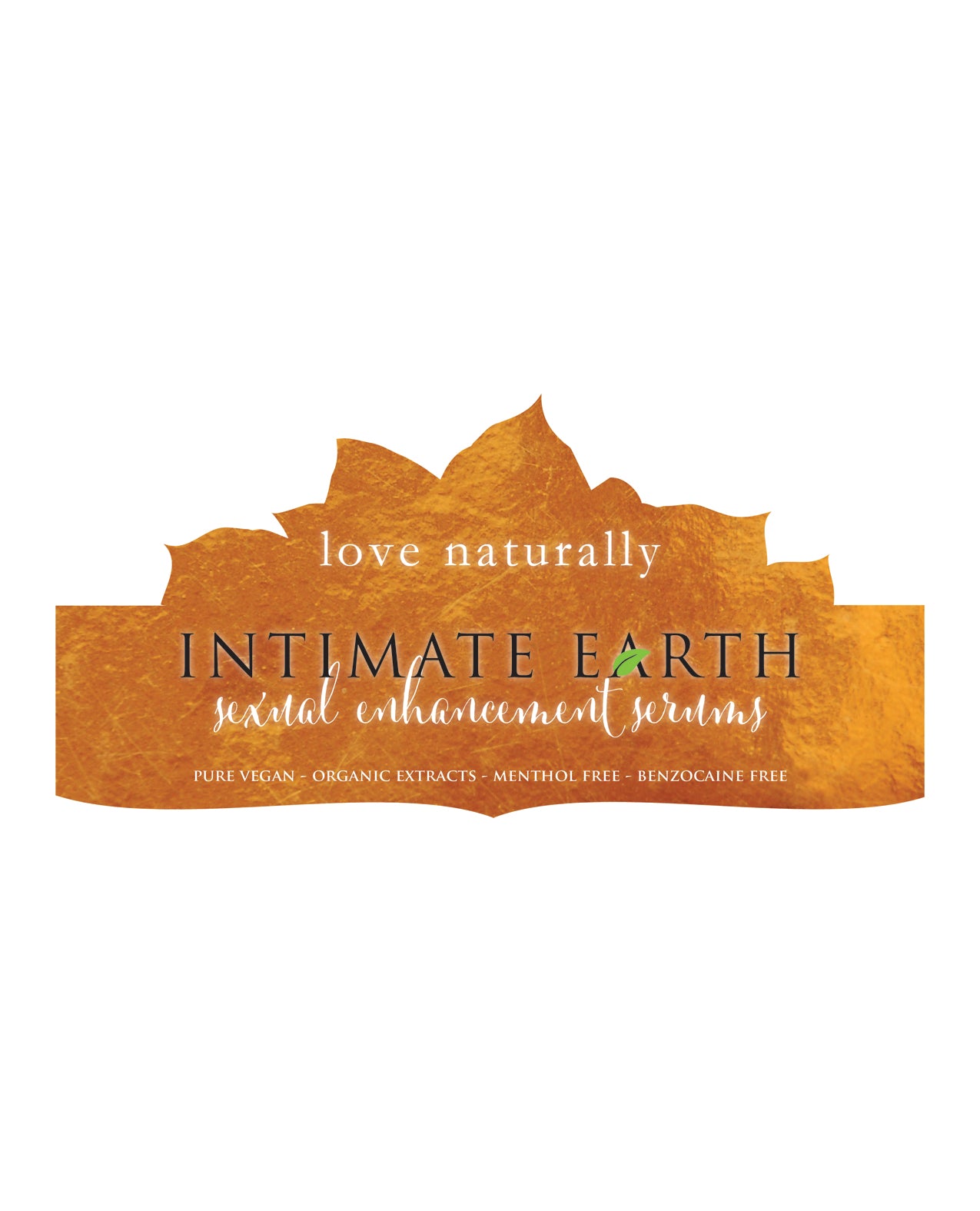 Intimate Earth Shelf Talker 9x5 Flat Promotional Display for Retail Product Visibility