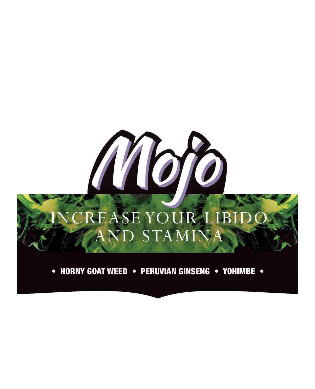 MOJO Shelf Talker Intimate Earth Libido Stamina Support for Retail Product Promotion