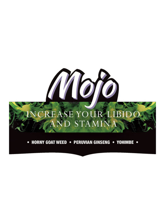 MOJO Shelf Talker Intimate Earth Libido Stamina Support for Retail Product Promotion
