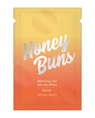 Jelique Sexual Enhancers Honey Buns Foil Warming Anal Gel Paraben Free for Enhanced Comfort