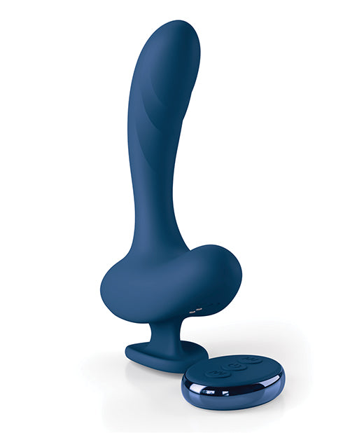 JimmyJane prostate massager with dual motors and warming function with wireless remote for comfortable prostate stimulation