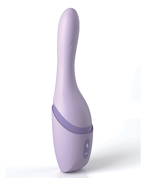 JimmyJane Vibrator Thrusting Action Warming Silicone with Suction Cup for Hands-Free Stimulation