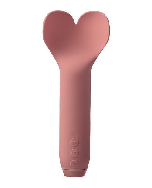 Je Joue Bullet Vibrator Heart-Shaped Silicone Fluttering Tip for Sensual Stimulation