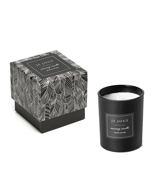 Je Joue Massage Candle Scented Jasmine Lily Oil Warm Sensual Lotion for Romantic Massage