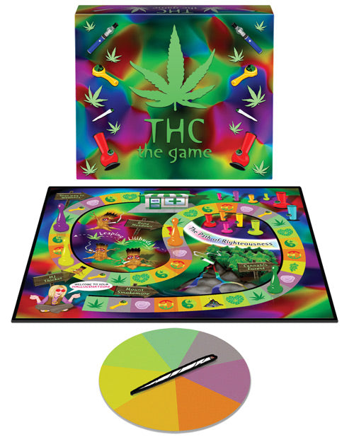 Kheper Games Board Game Pot-Themed Joint Spinner Easy Gameplay for Adult Social Entertainment