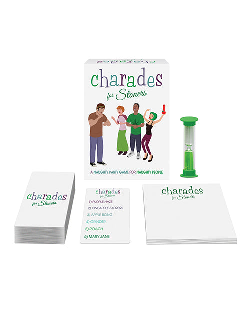 Kheper Games Charades for Stoners cannabis-themed party game adult gameplay for fun group entertainment