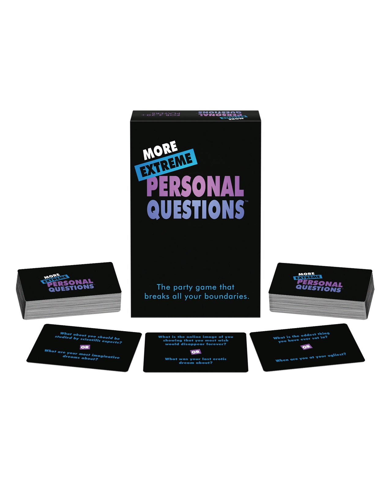 Kheper Games Party Game More Extreme Personal Questions Bold Question Cards for Adult Group Fun