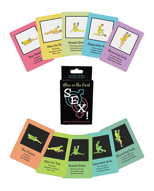 Kheper Games Couples Card Game Glow-in-the-Dark Cards and Fantasy Building for Exciting Bedroom Play